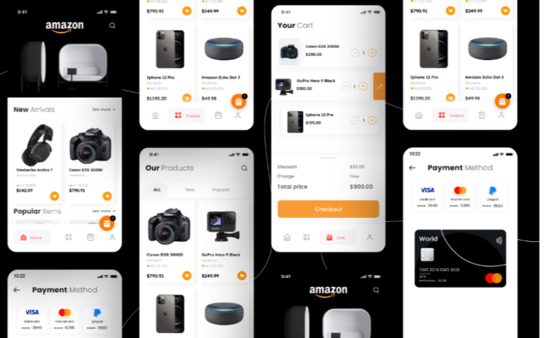 Designing for Amazon’s mobile app: best practices and examples
